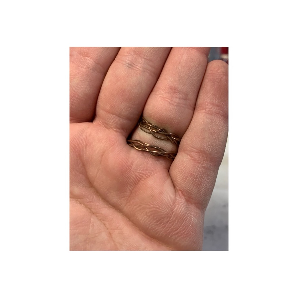 Copper Snake ring - Picture 2 of 3
